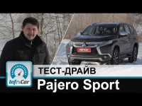 Сравнительный обзор Mitsubishi Pajero Sport и Toyota Land Cruiser Prado от Авторевью